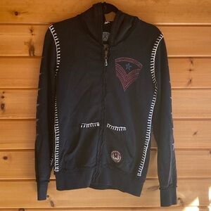 Affliction American Customs Zip Up Large